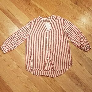 NWT ZARA TRF Collections button down, small
